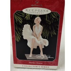 Hallmark Keepsake Ornament Marilyn Monroe Collector's Series 1998 Blonde‎